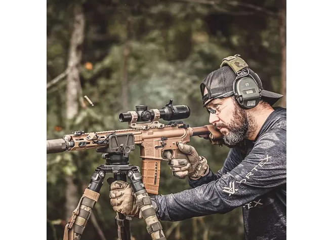 Приціл оптичний Vortex Strike Eagle 1-8x24 FFP з сіткою EBR-8 з підсвічуванням Фото 8
